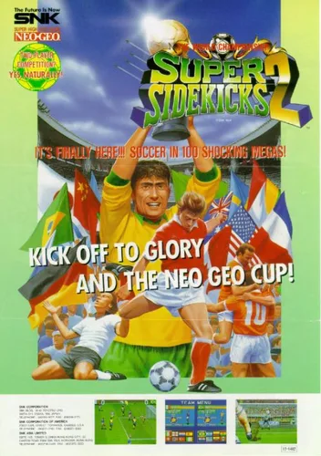Super Sidekicks 2 The World Championship Tokuten Ou 2 Real Fight Football